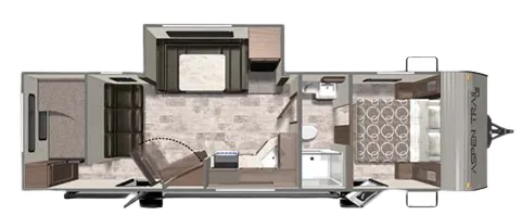 Dutchmen Aspen Trail LE 29BB floor plan