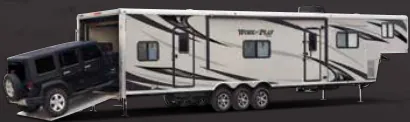 Forest River Work and Play 40RLS exterior