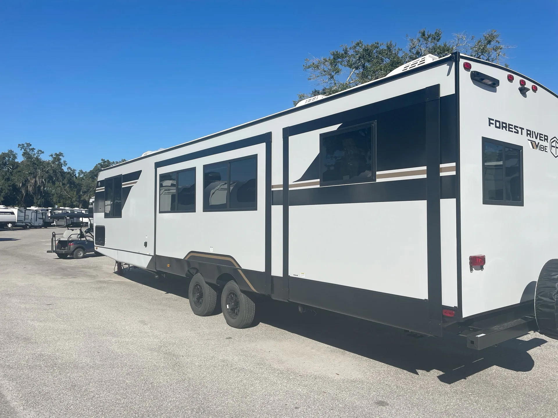 2026 Forest River Vibe 3400BH — off campside