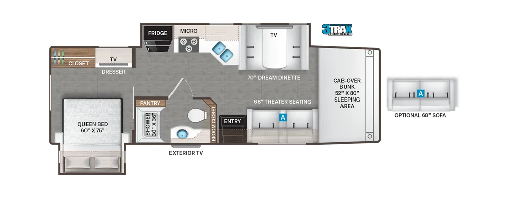 2026 Thor Motor Coach Magnitude Grand X32 floor plan