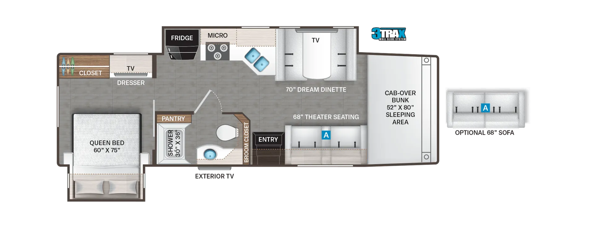2027 Thor Motor Coach Magnitude Grand X32 - Floor plan