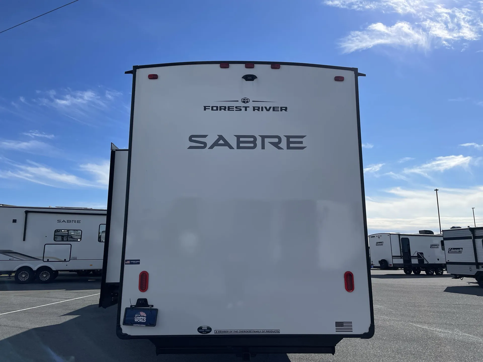 2026 Forest River Sabre 37FLH — backside