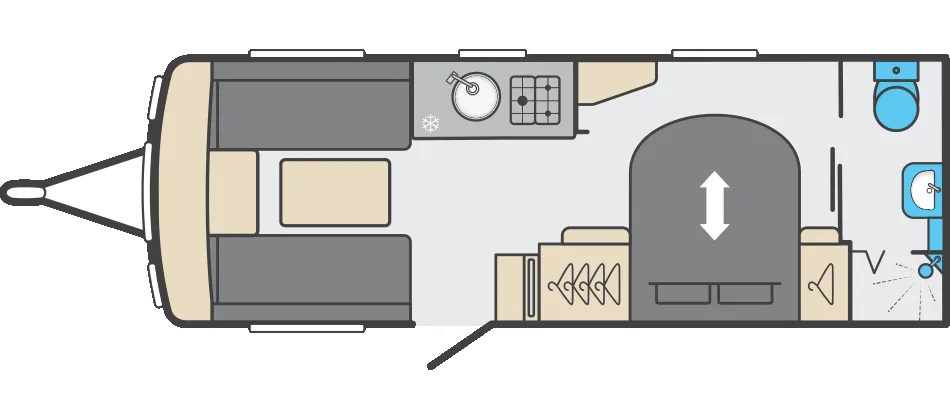 Swift Sprite 4 SB floor plan