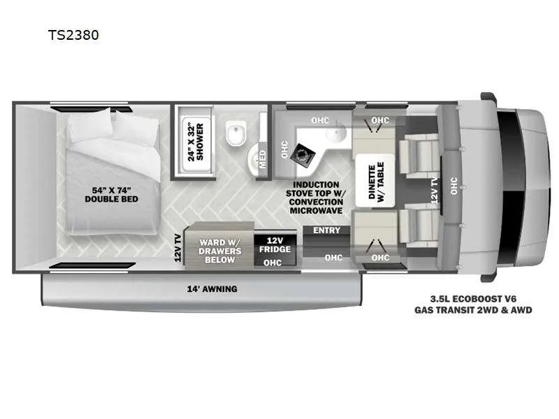 2025 Forest River Sunseeker 2380A - Photo 2