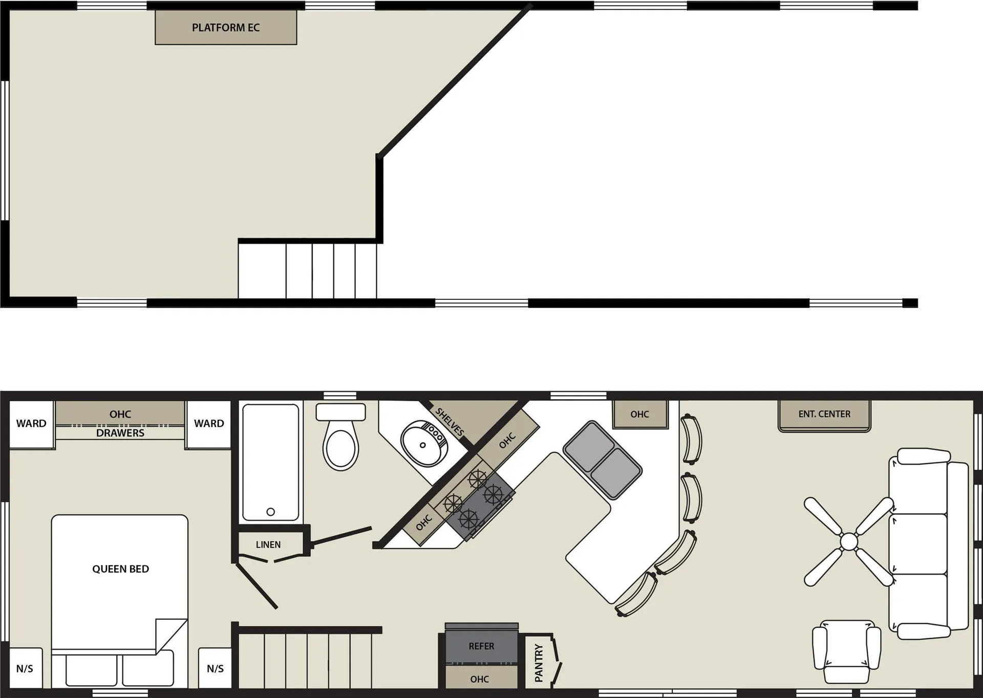 Forest River Quailridge 39AKML floor plan