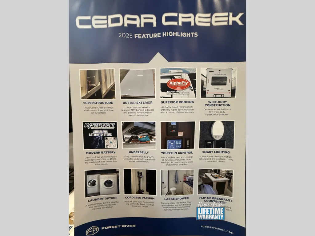2025 Forest River Cedar Creek 370FL, Photos photo 33
