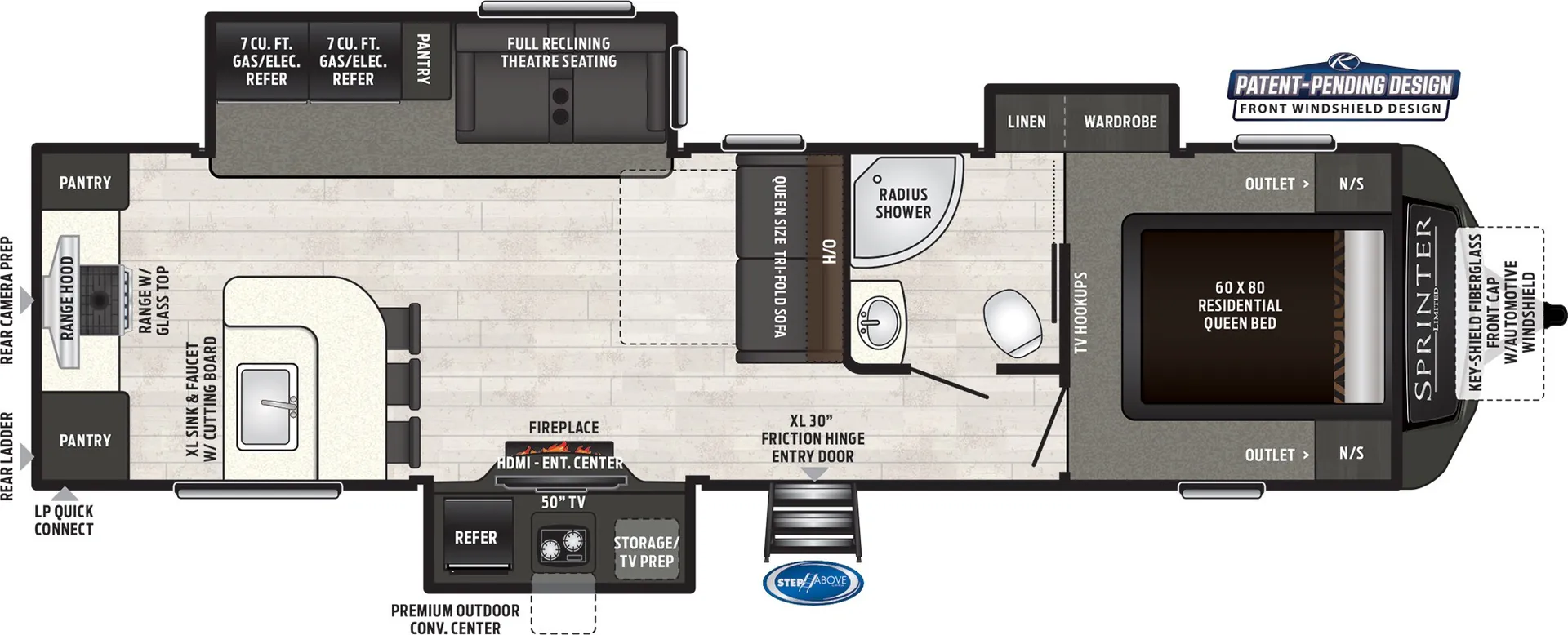 2019 Keystone Sprinter Limited 320MLS - Photo 2