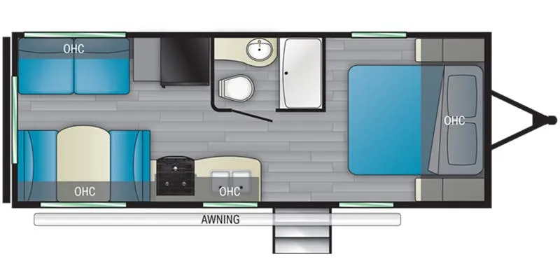Heartland Pioneer PI RD 210 floor plan