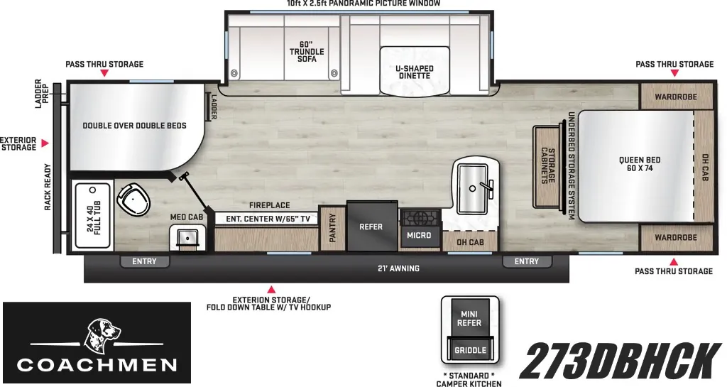 2026 Coachmen Catalina Legacy Edition 273DBHCK, Photos photo 19