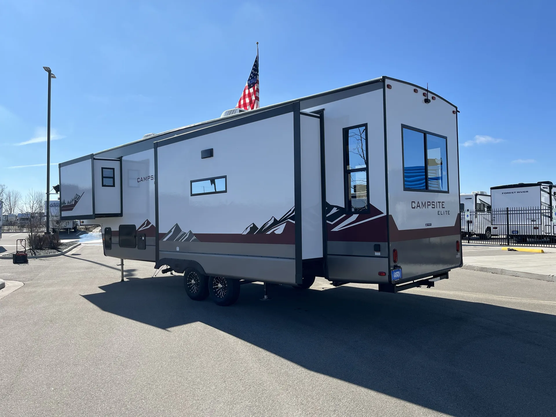 2026 Forest River Campsite Elite 32BAM — backside