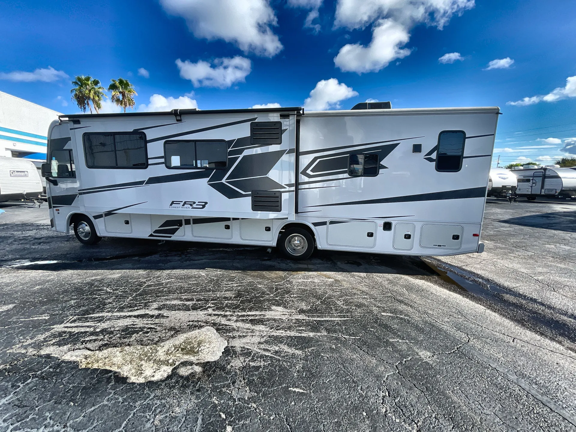 2022 Forest River FR3 34DS — off campside
