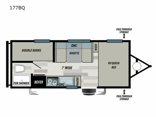 2021 Forest River EVO Select 177BQ - Photo 3