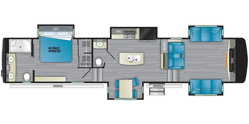 Heartland Big Country BC 3902 FL floor plan