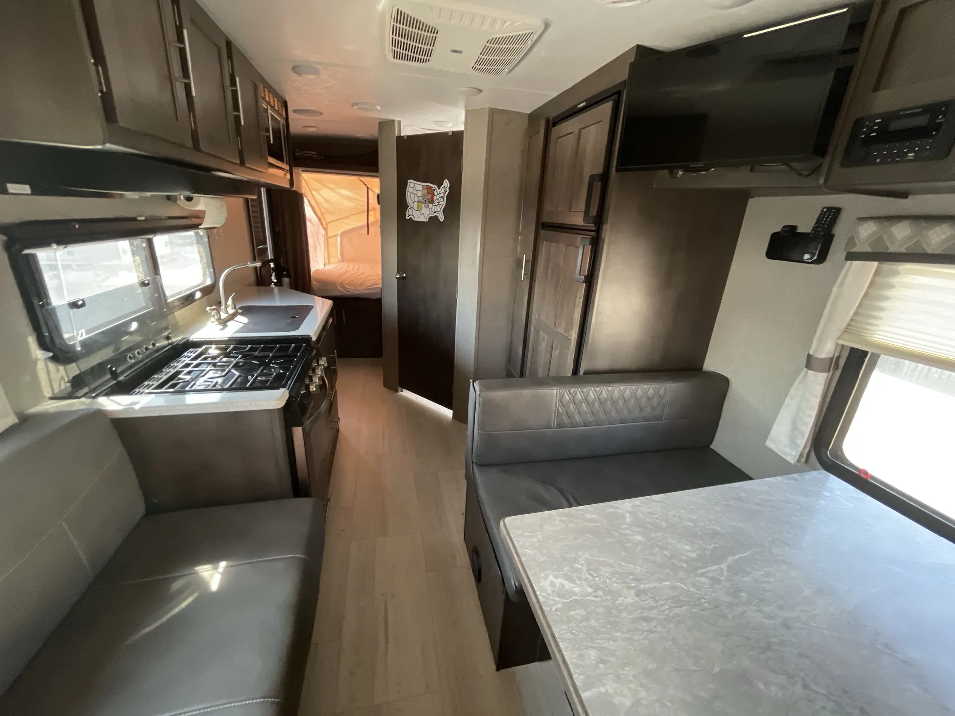 2020 Forest River Flagstaff Shamrock 19 — living area main