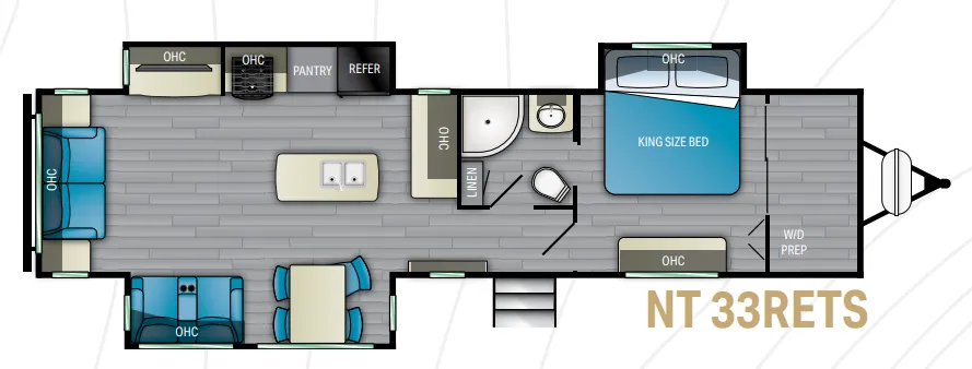 Heartland North Trail 33RETS floor plan