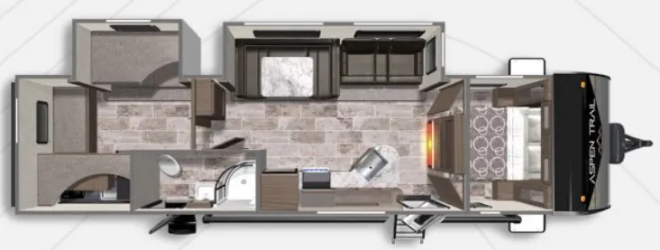 Dutchmen Aspen Trail 3210BHDS floor plan