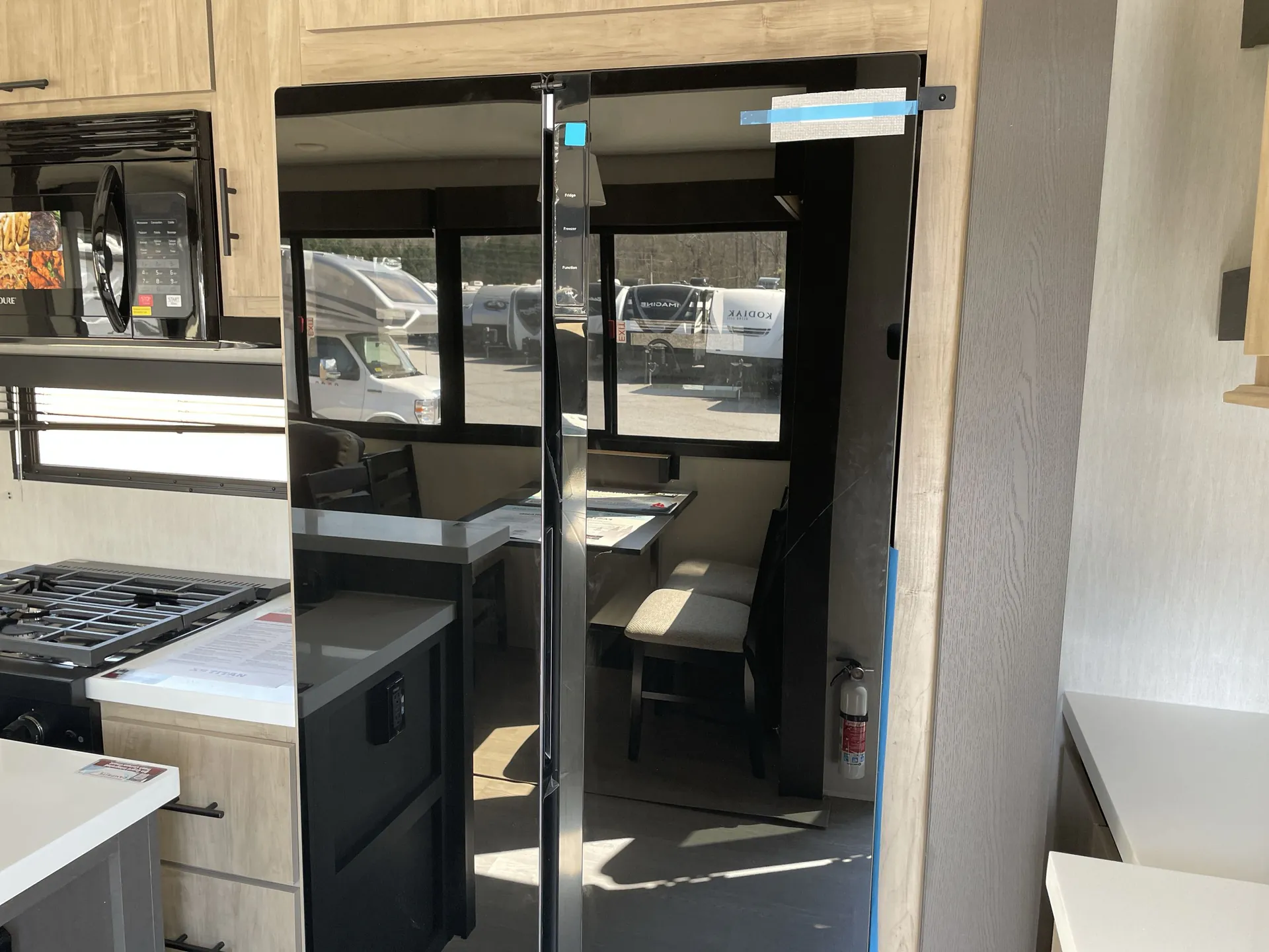 2026 Forest River Campsite Elite 32BAM — fridge