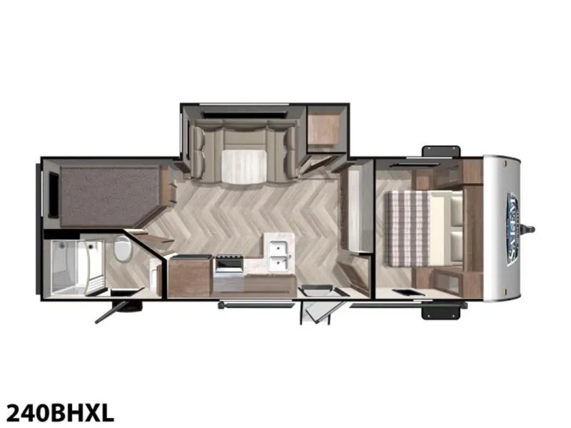 2022 Forest River Salem Cruise Lite 240BHXL - Photo 4