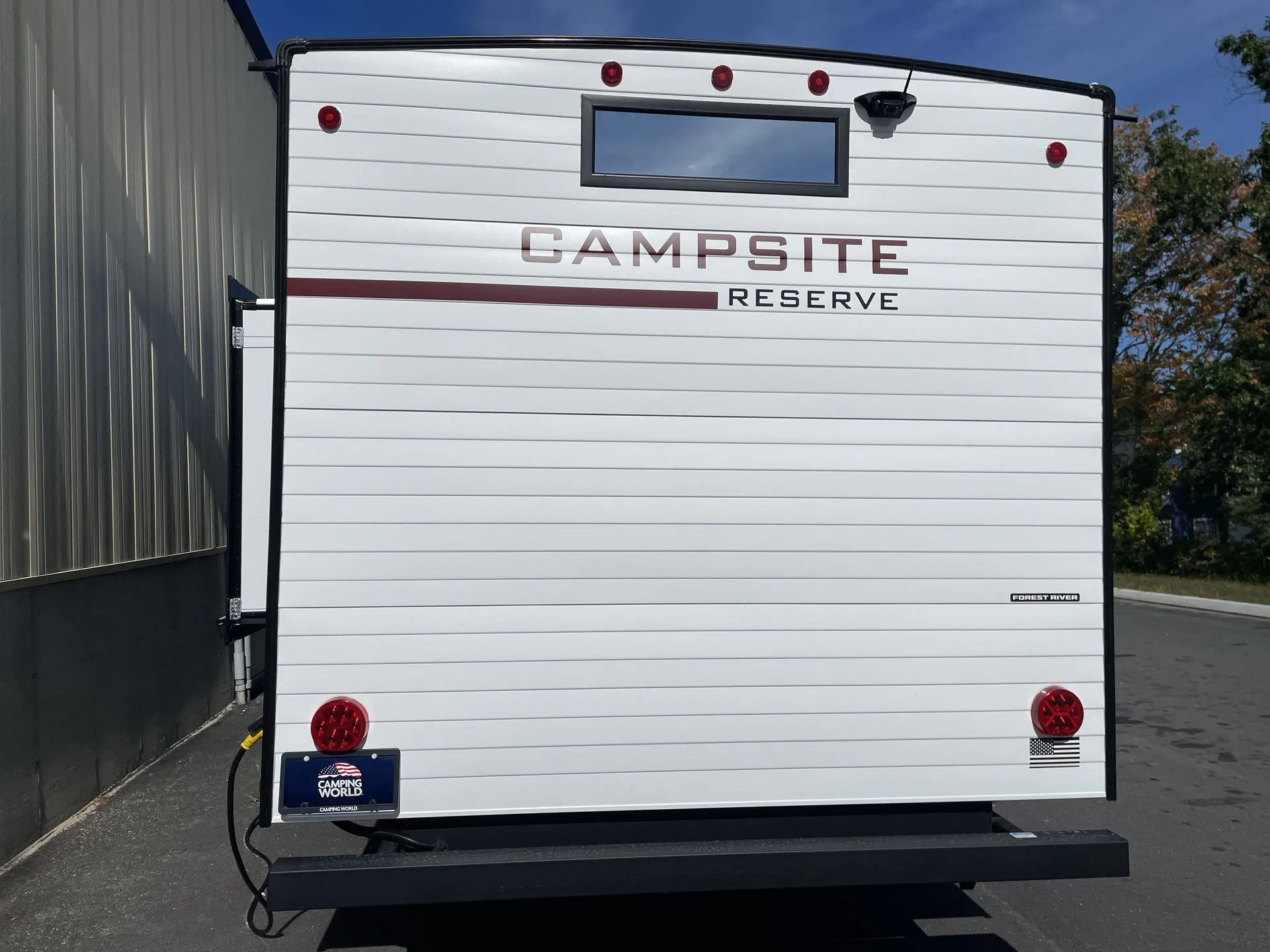 2027 Forest River Campsite Reserve 29TJ — backside