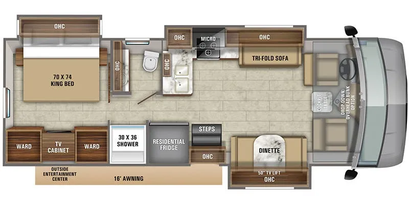 2014 Jayco Precept 31UL floor plan