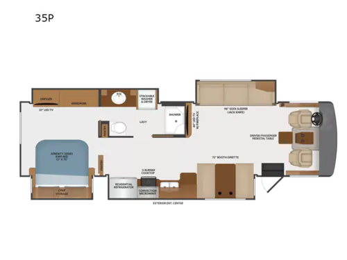 2021 Fleetwood Bounder 35P - Photo 3