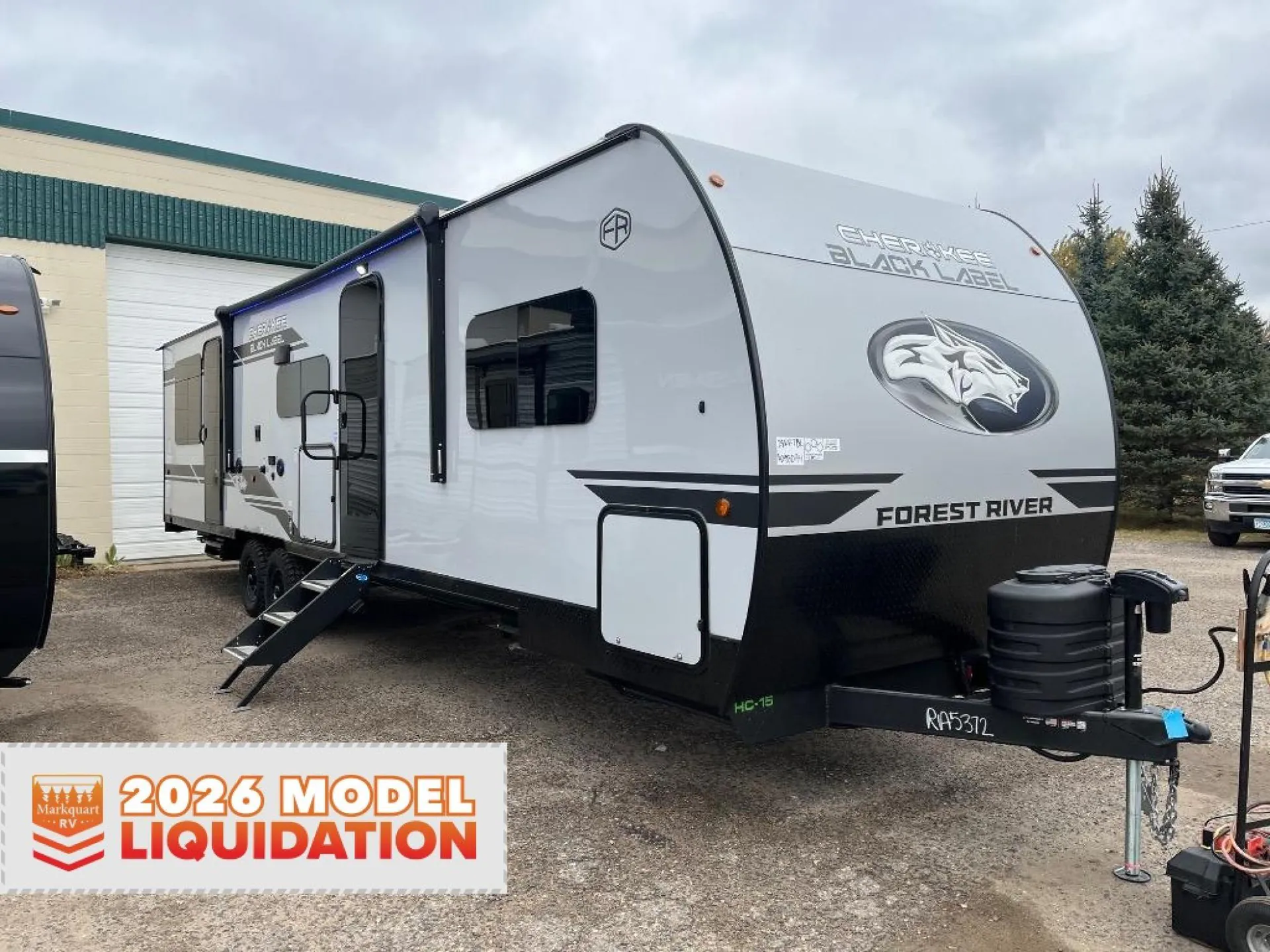 2026 Forest River Cherokee Grey Wolf Black Label 28RRTBL - Photo 2