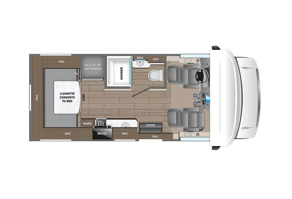2027 Jayco Redhawk SE 20LF floor plan