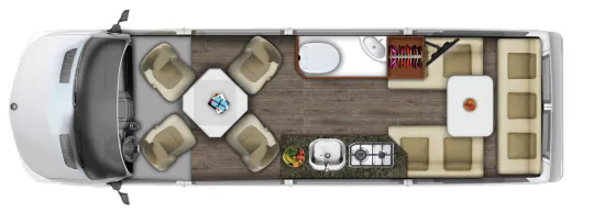 Roadtrek RS Adventurous Base floor plan