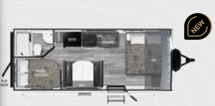 Heartland Trail Runner 199BHSS floor plan