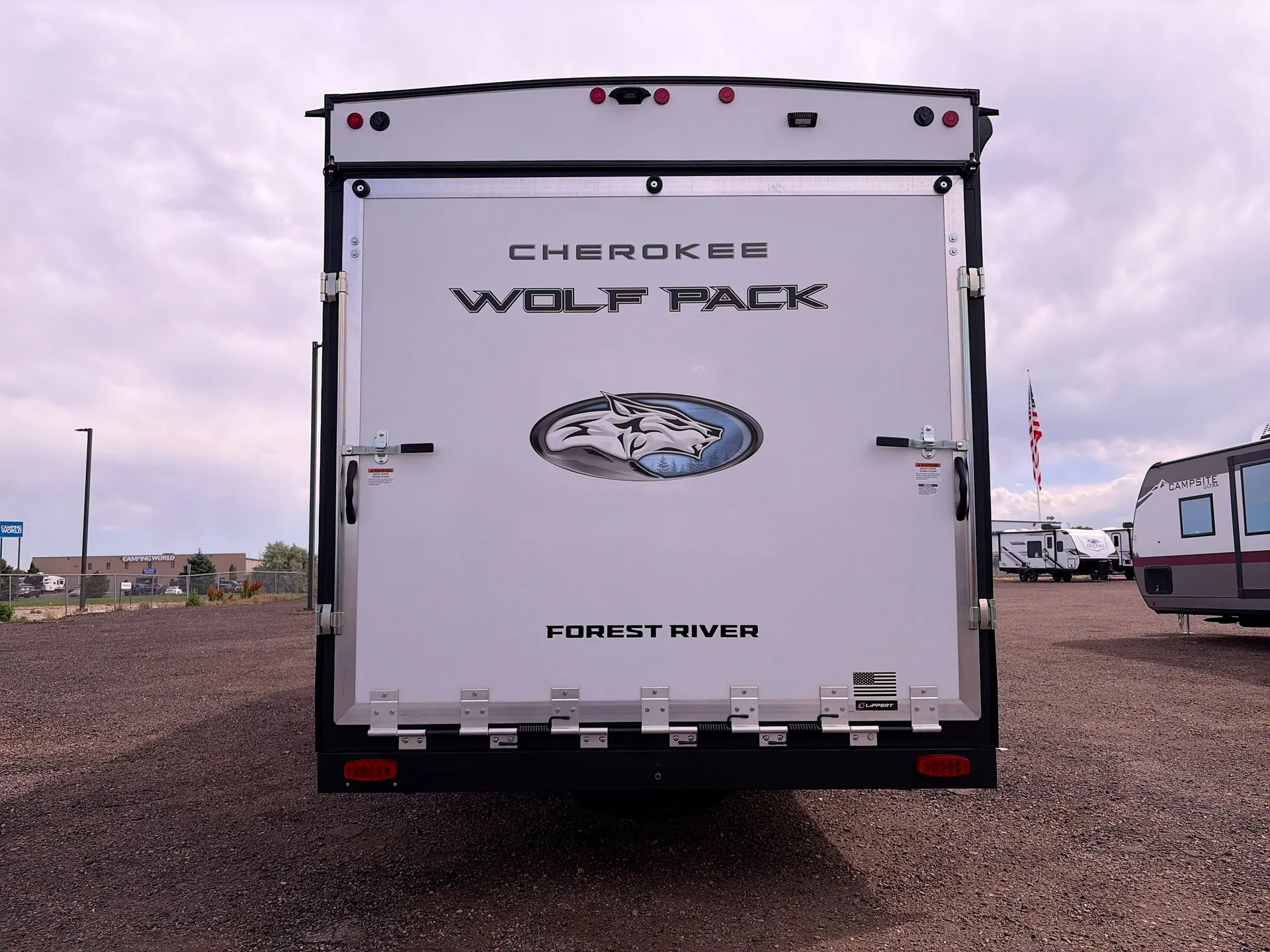 2027 Forest River Cherokee Wolf Pack 25 14 — backside