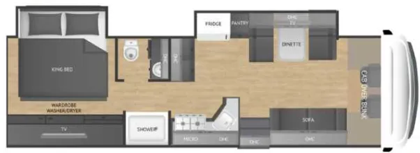 Nexus Rebel 34R floor plan