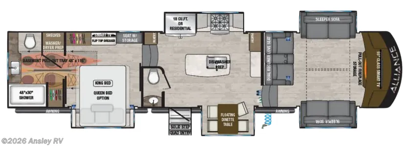2022 Alliance RV Paradigm 385FL - Photo 4