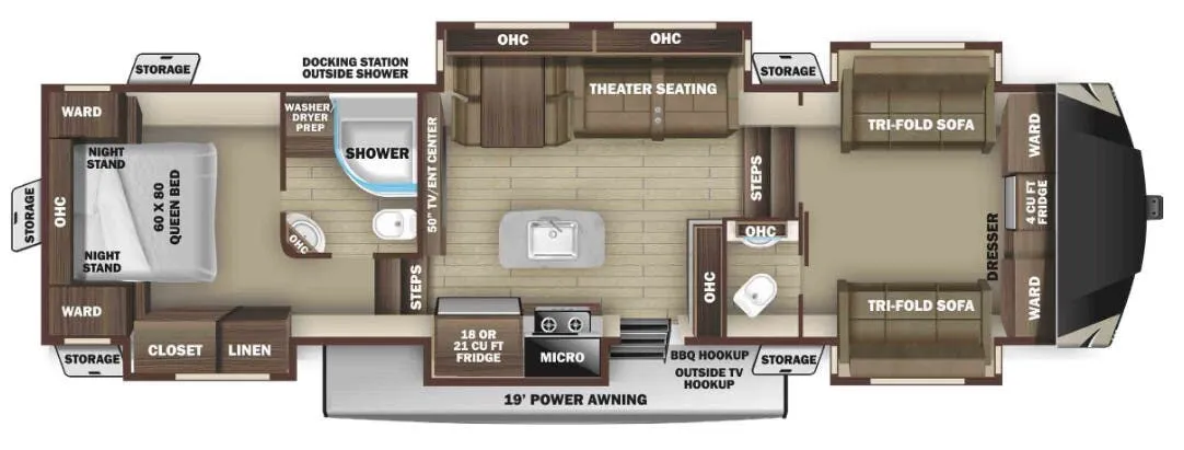 Highland Ridge Open Range 376FBH floor plan