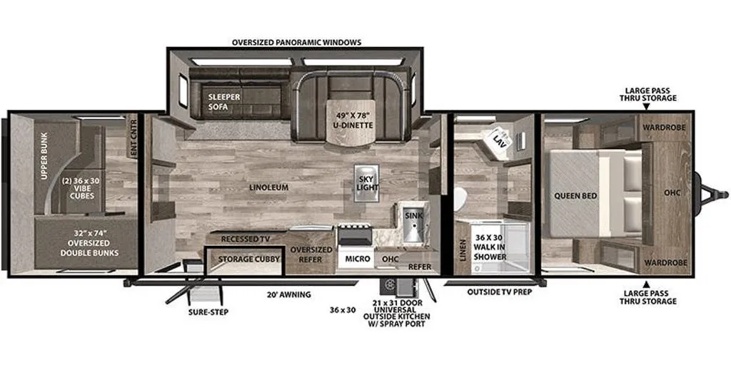 2020 Forest River Vibe 28BH — Photo 1