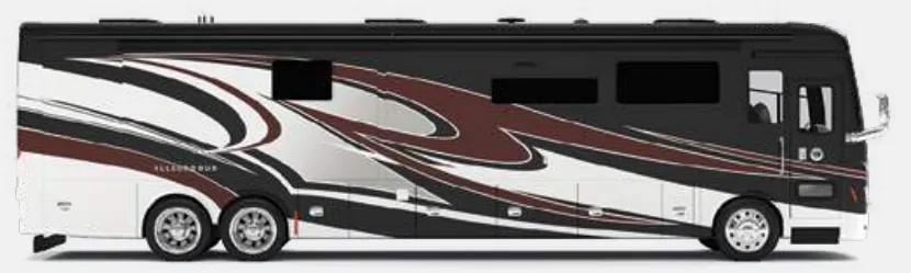 Tiffin Allegro Bus 45 MP (Cummins X15) exterior