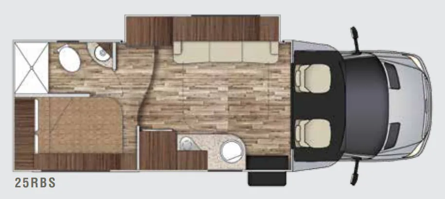 Renegade RV Villagio 25RBS floor plan