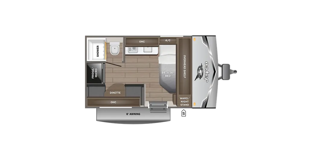 2027 Jayco Jay Flight SLX 130RD floor plan