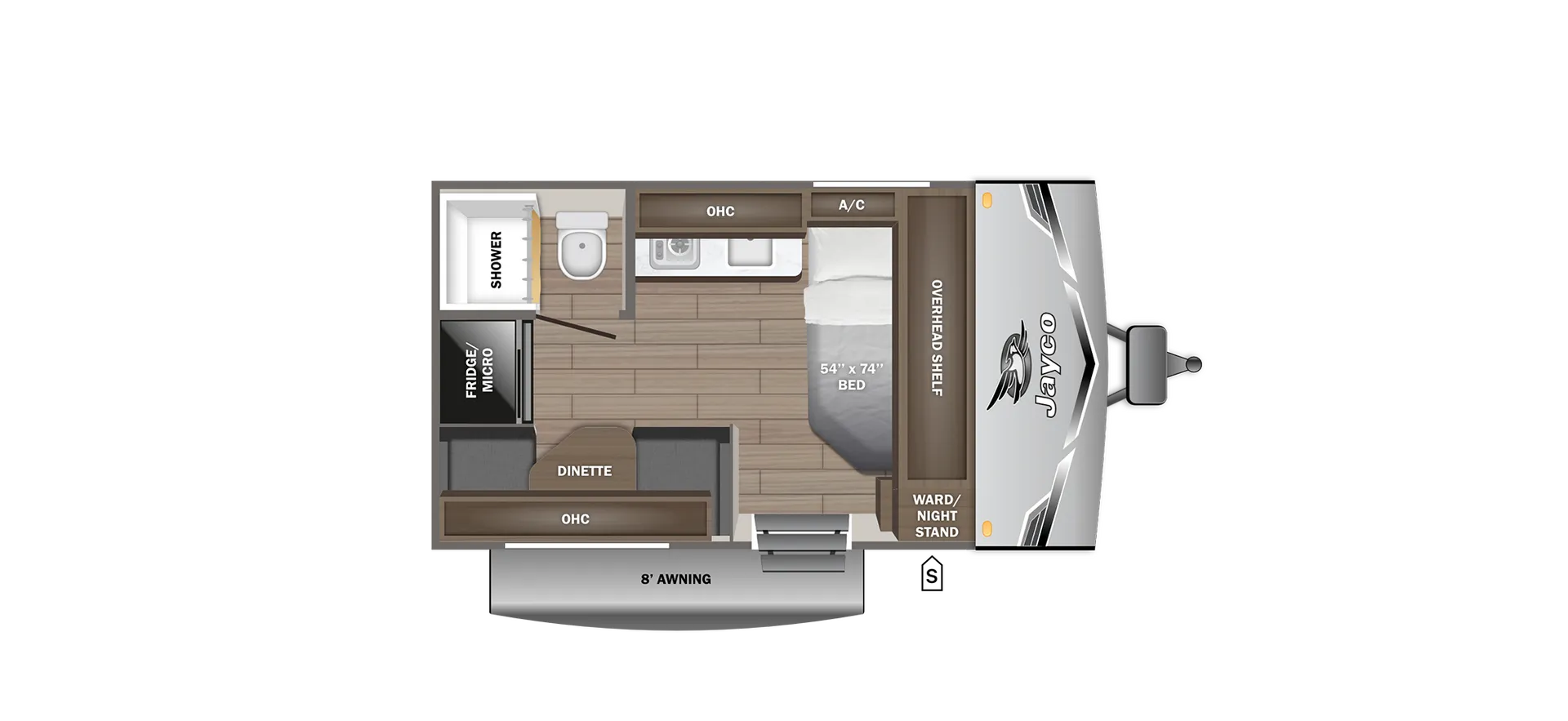 2027 Jayco Jay Flight SLX 130RD floor plan