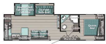 Gulf Stream Conquest Supreme 295SBW floor plan