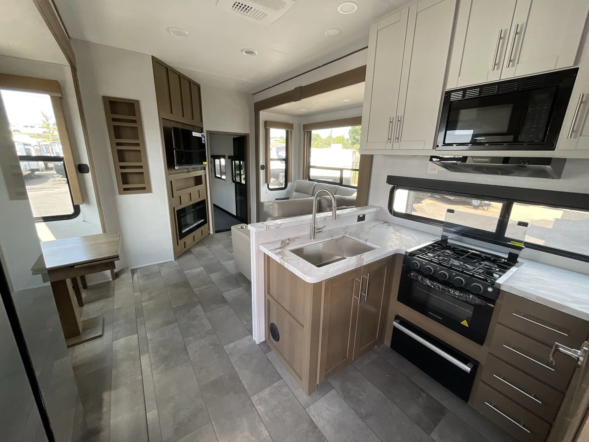 2026 Keystone Fuzion Impact 418 — living area main