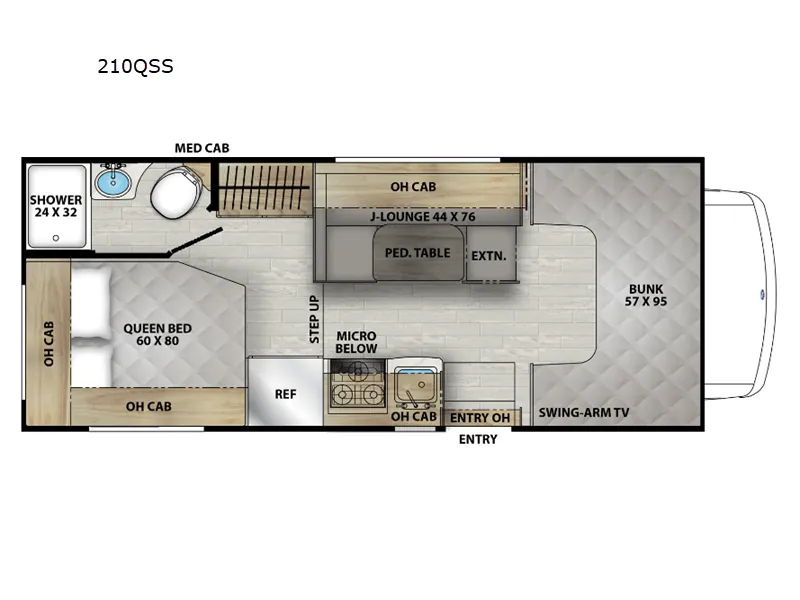 2026 Coachmen Leprechaun 210QSS FORD E 350 - Photo 3