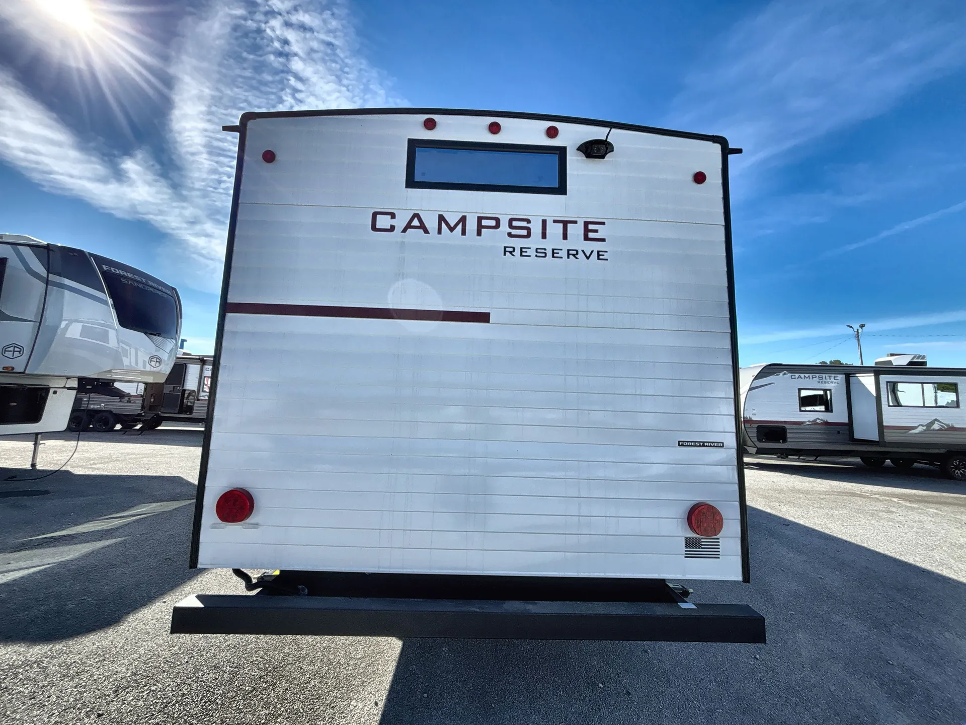 2027 Forest River Campsite Reserve 29TJ — backside