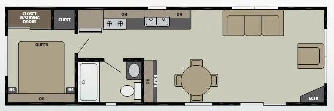 Canterbury RV Bayview 35-FL floor plan