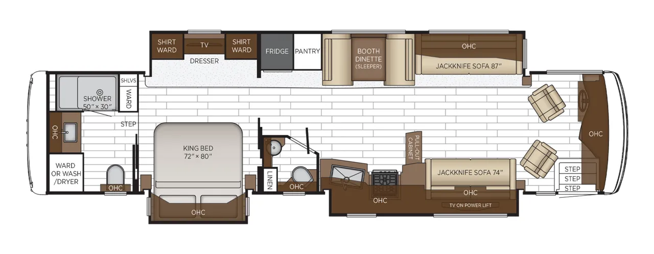 2025 Newmar Northern Star 4037 - Floor plan