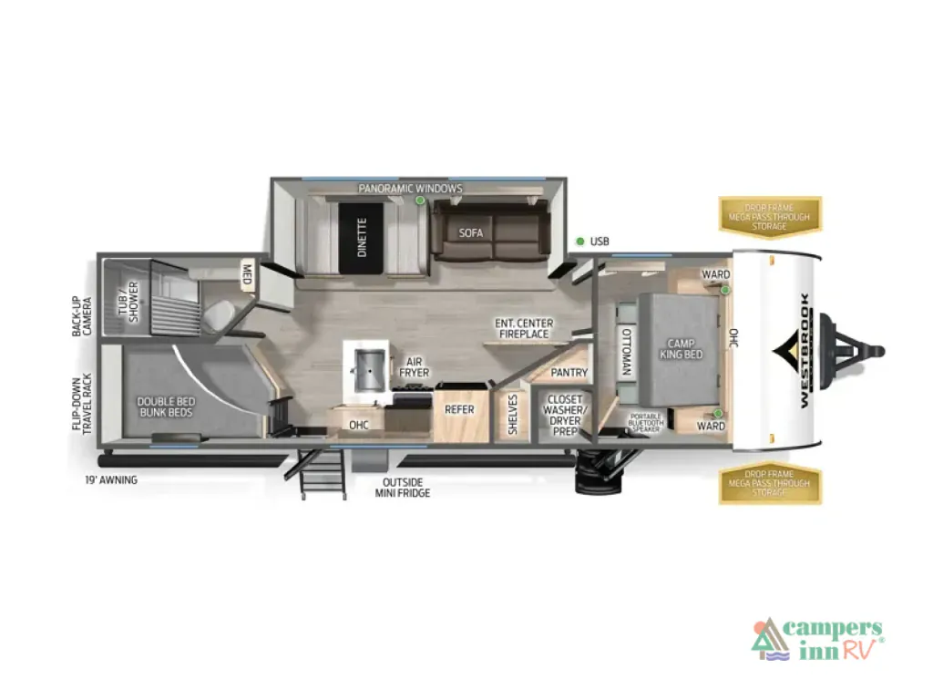 2026 Forest River Westbrook Luxury 285BHLC, Photos photo 46