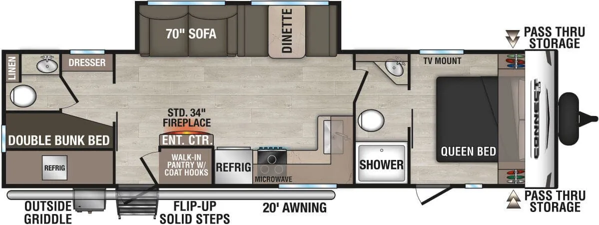 K-Z Connect SE C301BHKSE floor plan