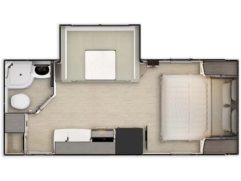 2024 Lance Squire SQ19 - Floor plan