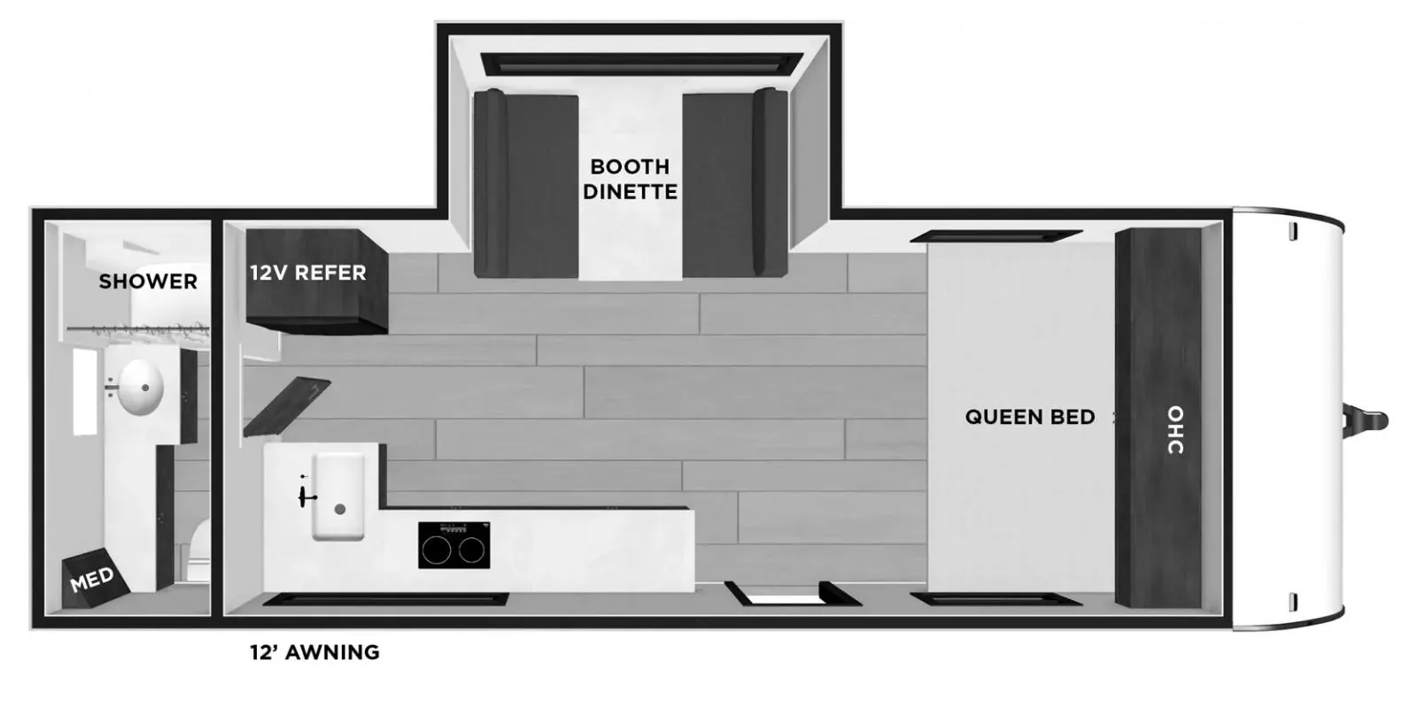 2026 Forest River Salem FSX 177ICE - Photo 3
