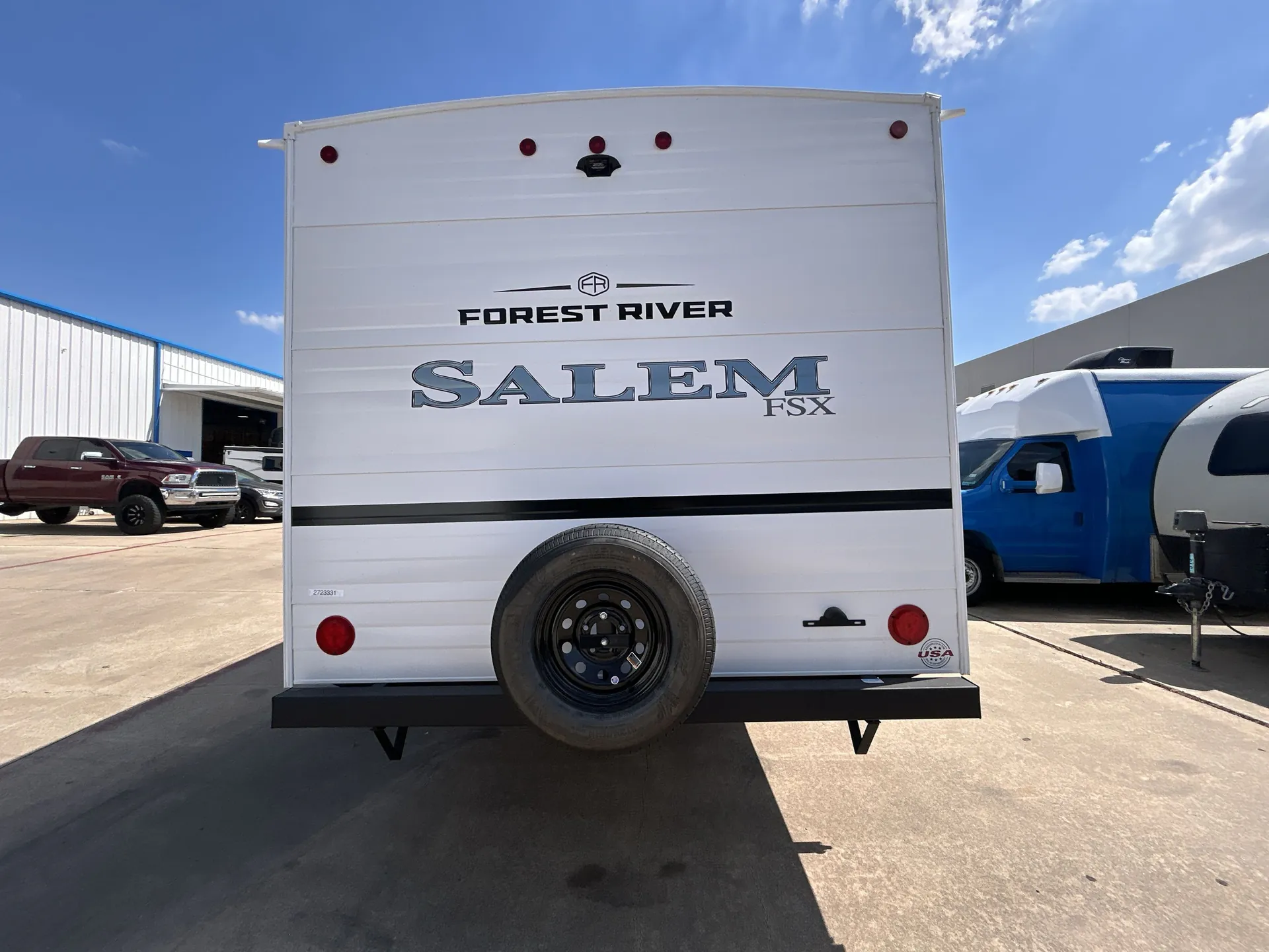 2027 Forest River Salem FSX 260BHLE — backside