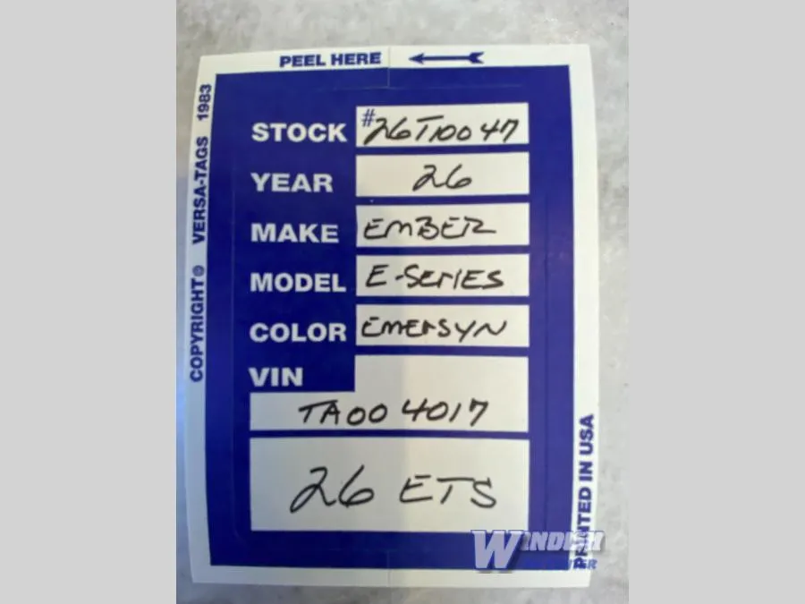 2026 Ember RV E-Series 26ETS - Photo 4